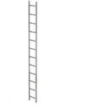 MUNK Schachtleiter Stahl verzinkt 300mm breit 12 Sprossen 3,36m lang