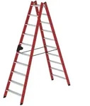 MUNK Kunststoff-Stehleiter 2x10 Stufen