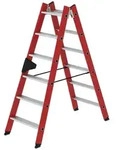 MUNK Kunststoff-Stehleiter 2x6 Stufen