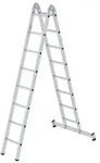 MUNK Gelenk-Klappleiter mit Nivello&reg; Traverse 2x8 Sprossen