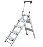 MUNK Klapp Treppe, mit klappbarem B&uuml;gel 5 Stufen