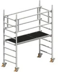 Layher Rollger&uuml;st Uni Leicht Standard-Aufbau 3,11m AH