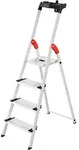 Hailo L80 ComfortLine Stehleiter 4 Stufen