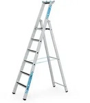 Zarges geb&ouml;rdelte Stufen-Stehleiter R13step S 6 Stufen