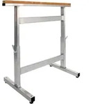 MUNK Aluminium Arbeitsbock, h&ouml;henverstellbar