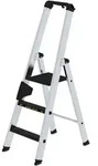 MUNK Stehleiter mit clip-step R13 250kg, 3 Stufen