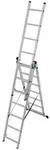 Krause Corda Aluminium-Vielzweckleiter 3x7 Sprossen