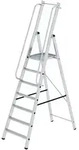 MUNK ML Bauleiter Aluminium-Stufenstehleiter 7 Stufen
