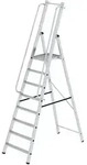 MUNK ML Bauleiter Aluminium-Stufenstehleiter 8 Stufen