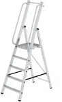 MUNK ML Bauleiter Aluminium-Stufenstehleiter 5 Stufen