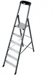 Krause SePro S Stufenstehleiter eloxiert 6 Stufen