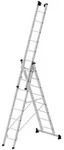 MUNK Mehrzweckleiter mit Nivello&reg; Traverse 3x8 Sprossen