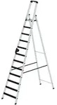MUNK Stehleiter mit clip-step 12 Stufen