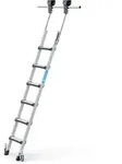 Zarges Regalleiter fahrbar Comfortstep Trec LH 6 Stufen