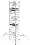 Altrex MiTower 1-Personen-Ger&uuml;st Aluminium mit Holz-Plattform 0,75x1,27m 6,20m AH
