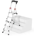 Hailo TL100 TopLine Alu Teleskop Stehleiter 5 Stufen