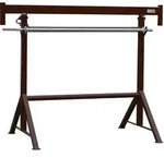 Schake Kurbel-Ger&uuml;stbock K1500, 1,20-1,95m braun lackiert