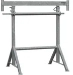 Schake Kurbel&ndash;Ger&uuml;stbock K1200, braun lackiert, 1,20-1,95m