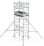 Altrex MiTower 1-Personen-Ger&uuml;st Aluminium mit Holz-Plattform 0,75x1,27m 4,20m AH