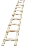 Iller Holz-Dachleiter 18 Sprossen