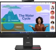 Lenovo ThinkVision T24D-4v 23,8 FHD-USB-C-Docking-Videokonferenz-Monitor 64B7UAT1EU
