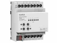 Gira 213900 KNX Heizungsaktor (REG) 6fach mit Regler für Gira One und KNX