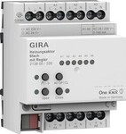 Gira 213900 KNX Heizungsaktor (REG) 6fach mit Regler f&uuml;r Gira One und KNX