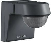EsyLux DEFENSOR MD 230&deg; 40 IR 1C IP55 AN Bewegungsmelder Schwarz 20m (EM10025389)