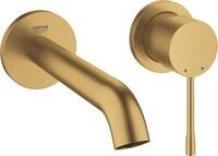 GROHE Essence 2-Loch-Waschtischbatterie, Wandmontage, Stichma&szlig; 110mm, Ausladung