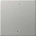 Gira 5361600 System 3000 Bedienaufsatz Pfeilsymbole, System 55, edelstahl