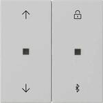 Gira 5367015 System 3000 Jalousie- und Schaltuhr BT, System 55, grau matt