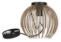 Eglo Venezuela Pendelleuchte, 1xE27, max 40 Watt, schwarz, gold (900166)