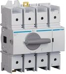Hager HAD412 Lasttrennschalter, 4polig, 125A, 70mm&sup2;, f&uuml;r Hutschiene oder