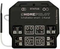 HomePilot Schaltaktor smart 2-Kanal, Kompakt, unsichtbar, Per App bedienbar, Macht