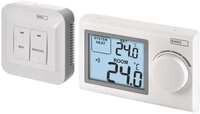 EMOS P5614 Raumthermostat, manuell, kabellos, wei&szlig; (2101106010)