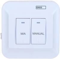 EMOS P56211 GoSmart Raumthermostat mit WiFi, programmierbar, kabellos, wei&szlig;