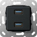 Einsatz USB 3.0 Typ A 2fach Gira 568410