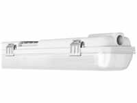 LEDVANCE Feuchtraumleuchte DAMP PROOF DP HOUSING 600 2x Lamp IP65, grau