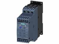 Siemens 3RW4026-1BB14 Sanftstarter S0 25 A, 11 kW/400 V, 40 °C AC 200-480 V, AC/DC
