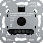 Gira 247200 Einsatz Raumtemperaturregler 230 V~ mit &Ouml;ffner bzw. Schlie&szlig;er,