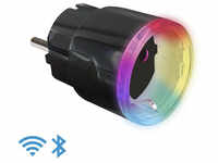 Shelly Plus Plug S WLAN-Smart-Steckdose, 1x12A, mehrfarbig LED, Bluetooth, 5...