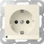 Gira 417001 SCHUKO-Steckdose 16 A 250 V~ mit LED-Orientierungsleuchte und Shutter