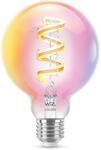 Wiz Wi-Fi BLE 40W G95 E27 822-65 RGB CL 1PF LED Filament-Lampe, 6,3W, 470lm,