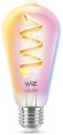 Wiz Wi-Fi BLE 40W ST64 E27 822-65 RGB CL 1PF LED Filament-Lampe, Edison, 6,3W, 470lm,