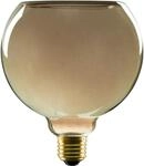SLV LED Floating Globe 150 Leuchtmittel, smokey black, E27, PHASE, 6W, 260lm, 1900K,