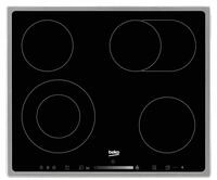 Beko HIC 64503 TX Autarkes Glaskeramik Kochfeld, 57,6cm breit, Booster Funktion,