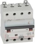 Legrand DX3 Fi/LS-Schalter C 16A 4-polig, 6kA 30mA, Typ A, 400VAC 4TE (411234)