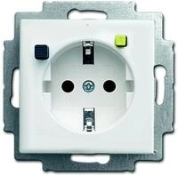 Busch-Jaeger 3120 EUCB-914 FI-SCHUKOMAT SCHUKO Steckdosen-Einsatz mit