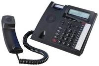 AGFEO T18 schwarz Analoges Tischtelefon 3-zeiliges Display (6101179)