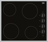 Beko HIC 64100 X Glaskeramikkochfeld, 60 cm breit, 4 Kochzonen,...